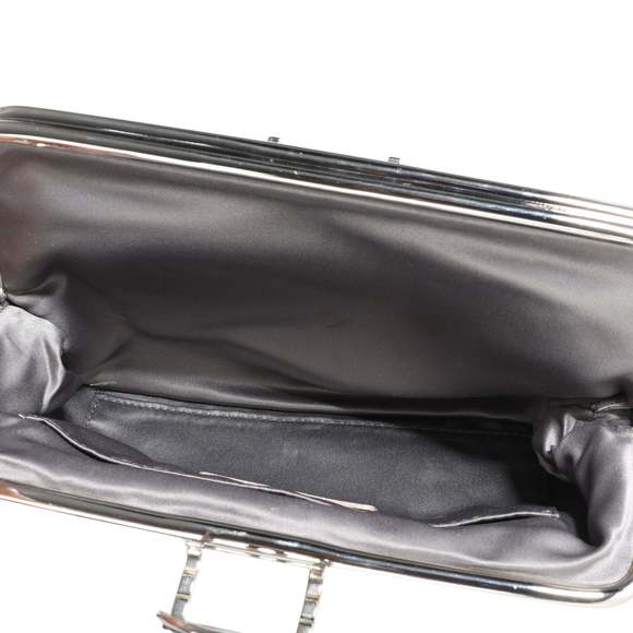 Chanel Gold & Silver Crackled Calfskin CC Mix Frame Clutch - Picture 7 of 7